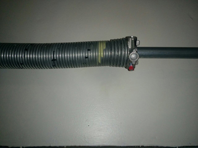 Dynamics of Garage Door Torsion Springs